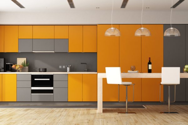 Modular Staright Kitchen Design